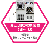 真空凍結乾燥装置(SF-10)